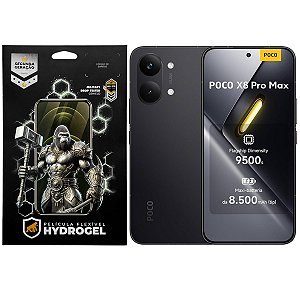 Kit Película Frontal + Traseira para Poco X8 Pro Max - Proteção Completa - Gshield