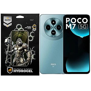 Kit Película Frontal + Traseira para Xiaomi Poco M7 5G - Proteção Completa - Gshield