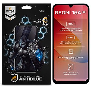 Película para Xiaomi Redmi 15A 5G - AntiBlue - Gshield