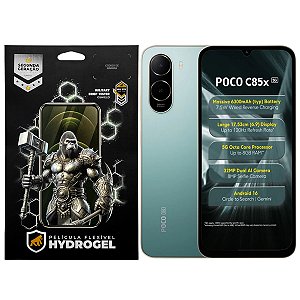 Kit Película Frontal + Traseira para Poco C85x - Proteção Completa - Gshield