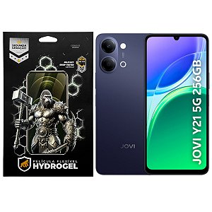 Kit Película Frontal + Traseira para JOVI Y21 5G - Proteção Completa - Gshield