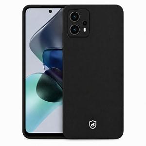 Capa para Motorola Moto G23 - Silicon Veloz - Preta - Gshield