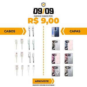 Promoção 9/9 da Gshield: produtos selecionados por apenas R$ 9,00!