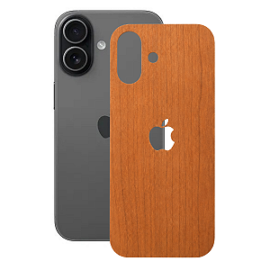 Película para iPhone 17 - Traseira Efeito Madeira Clara - Gshield