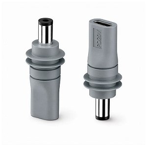 Adaptador USB-C para Starlink Mini com Power Delivery 100W e Conector 5.5mm - Verde