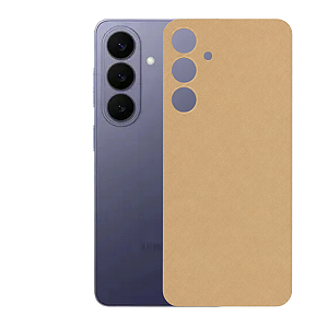 Película para Galaxy S26 - Traseira Efeito Couro Bege - Gshield