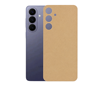 Película para Galaxy S26 Plus - Traseira Efeito Couro Bege - Gshield