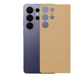 Película para Galaxy S26 Ultra - Traseira Efeito Couro Bege - Gshield