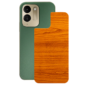 Película para Xiaomi Poco M8x - Traseira Efeito Madeira Clara - Gshield
