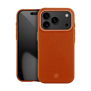 Capa para iPhone 18 Pro Max - Magsafe TechCouro - Marrom - Gshield