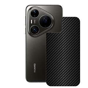 Película para Huawei Pura 90s Pro Max - Traseira de Fibra de Carbono Preta - Gshield