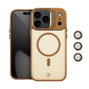 Capa para iPhone 18 Pro Max - MagSafe Titanium Desert - Gshield