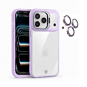 Capa + Lente para iPhone 18 Pro Max - Gravity Lilás - Gshield