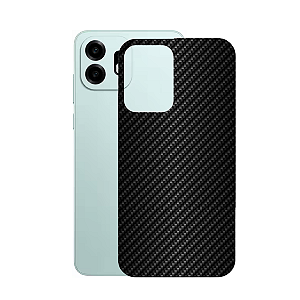 Película para OnePlus N6 - Traseira de Fibra de Carbono Preta - Gshield