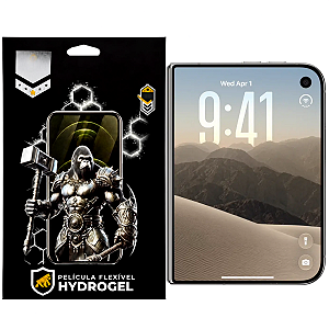 Película para iPhone Duo - Tela Externa - Hydrogel Gamer Fosca - Gshield