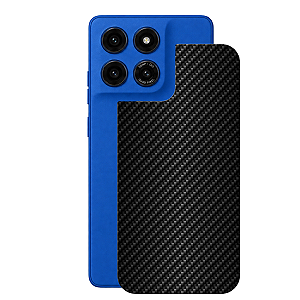 Película para Motorola Moto G77 Power - Traseira de Fibra de Carbono Preta - Gshield