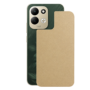 Película para Xiaomi Redmi M100 - Traseira Efeito Couro Bege - Gshield