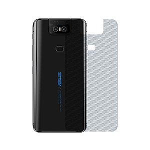 Película para Asus Zenfone 6 ZS630KL - Traseira de Fibra de Carbono - Gshield