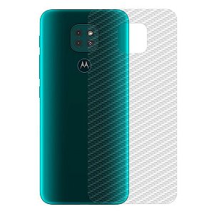 Película para Motorola Moto G9 Play - Traseira de Fibra de Carbono - Gshield