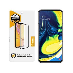 Película para Samsung Galaxy A80 - Defender Glass Preta - Gshield