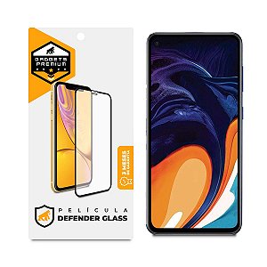 Película para Samsung Galaxy A60 - Defender Glass Preta - Gshield