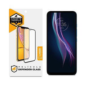 Película para Motorola Moto One Fusion - Defender Glass Preta - Gshield