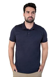 Polo cotton pima com elastano lisa
