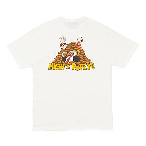 Camiseta High Company x Popeye - Tee Wimpy Branca