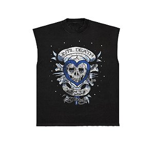 Regata "Until Death" Ed Hardy x Matuê Preta