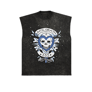 Regata "Until Death" Ed Hardy x Matuê Estonada