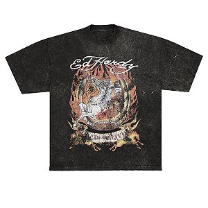 Camiseta "Horse" Ed Hardy x Matuê Estonada
