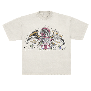 Camiseta "Until Dreams" Ed Hardy x Matuê Branca
