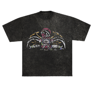 Camiseta "Until Dreams" Ed Hardy x Matuê Estonada