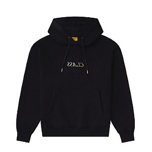Blusa Class - Moletom Classic Hoodie "Class Inverso" Preto