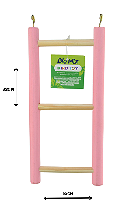 Brinquedo para Pássaro Escada para pássaros P - 22  cm