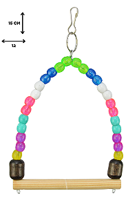 Brinquedo para Pássaro Trapézio Arco P