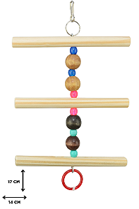 Brinquedo para Pássaro Trapézio Simples