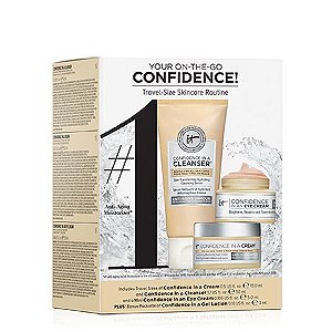 queima de estoque novo/sem caixa it cosmetics Your On-The-Go Confidence! Skincare Value Set