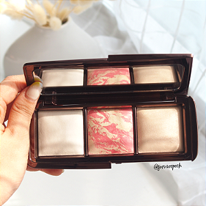 ETHEREAL Edit Hourglass Ambient Lighting Edit Palette (Ethereal Light Finishing Powder + Diffused Heat Blush + Incandescent Strobe Light)