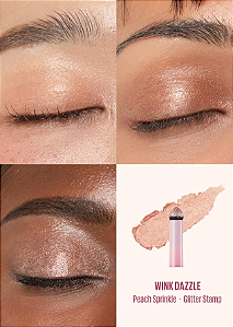 03 Peach Sprinkle Kaja Eyeshadow - Wink Dazzle