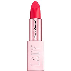 08 Unafraid - bright poppy red Lady Bold Cream Lipstick batom