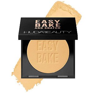 Blondie - medium to deep tan skin tones with golden undertones HUDA BEAUTY Easy Bake and Snatch Pressed Talc-Free Brightening and Setting Powder 8,5g
