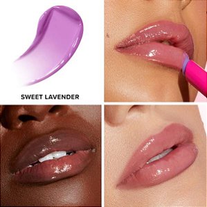 Sweet Lavender - sheer lavender Lip Injection Extreme Plumping Clicks Lip Gloss