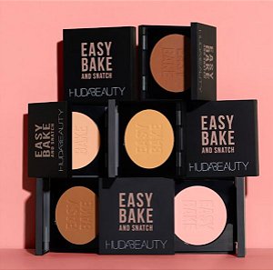 HUDA BEAUTY Easy Bake and Snatch Pressed Talc-Free Brightening and Setting Powder 8,5g