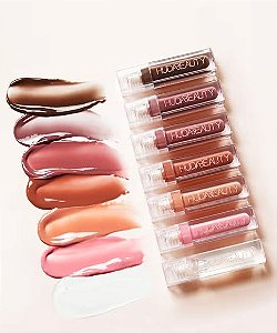 Posh - deep rose Huda Beauty Faux Filler Shiny Non-Sticky Lip Gloss