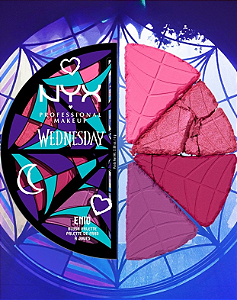 NYX Professional Makeup X Wednesday Blush Palette Enid EDIÇÃO LIMITADA
