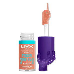 Cor: Moon Shifted Lip Oil Nyx x Wednesday Mystery PH Lip Oil EDIÇÃO LIMITADA
