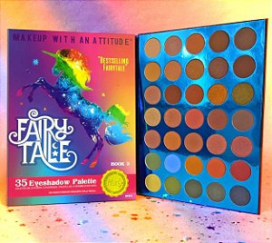 rude cosmetics Fairy Tale 35 Eyeshadow Palette - Book 3 paleta de sombras