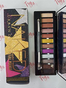 novo danificado URBAN DECAY Naked Metal Mania Metallic PALETA DE SOMBRAS (1 sombra quebrada)