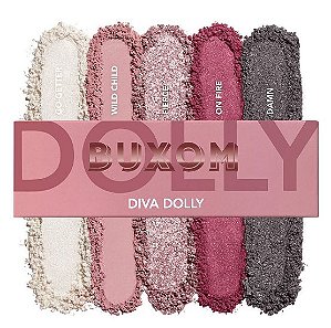 BUXOM Diva Dolly PALETA DE SOMBRAS (novo/sem caixa)